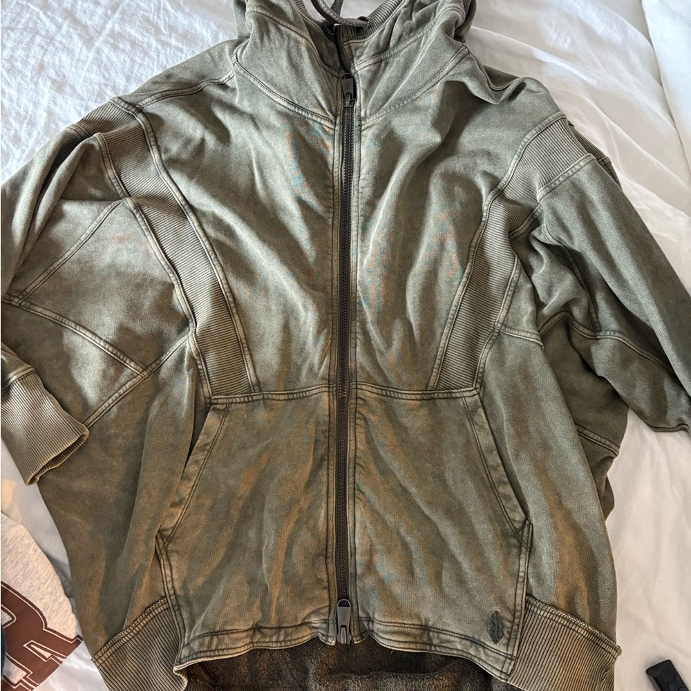 FP Movement by Free People Olive Green Sweater